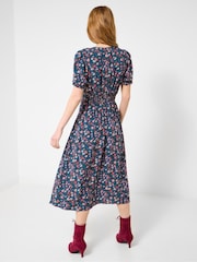 Joe Browns Blue Floral Print Ditsy Tea Dress - Image 4 of 7