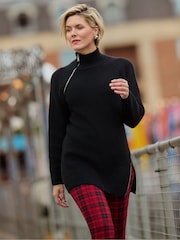 Joe Browns Red Check Skinny Trousers - Image 7 of 8