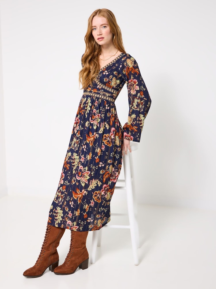 Buy Joe Browns Blue Boho Floral Maxi Dress from the Next UK online shop