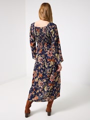 Joe Browns Blue Boho Floral Maxi Dress - Image 5 of 7