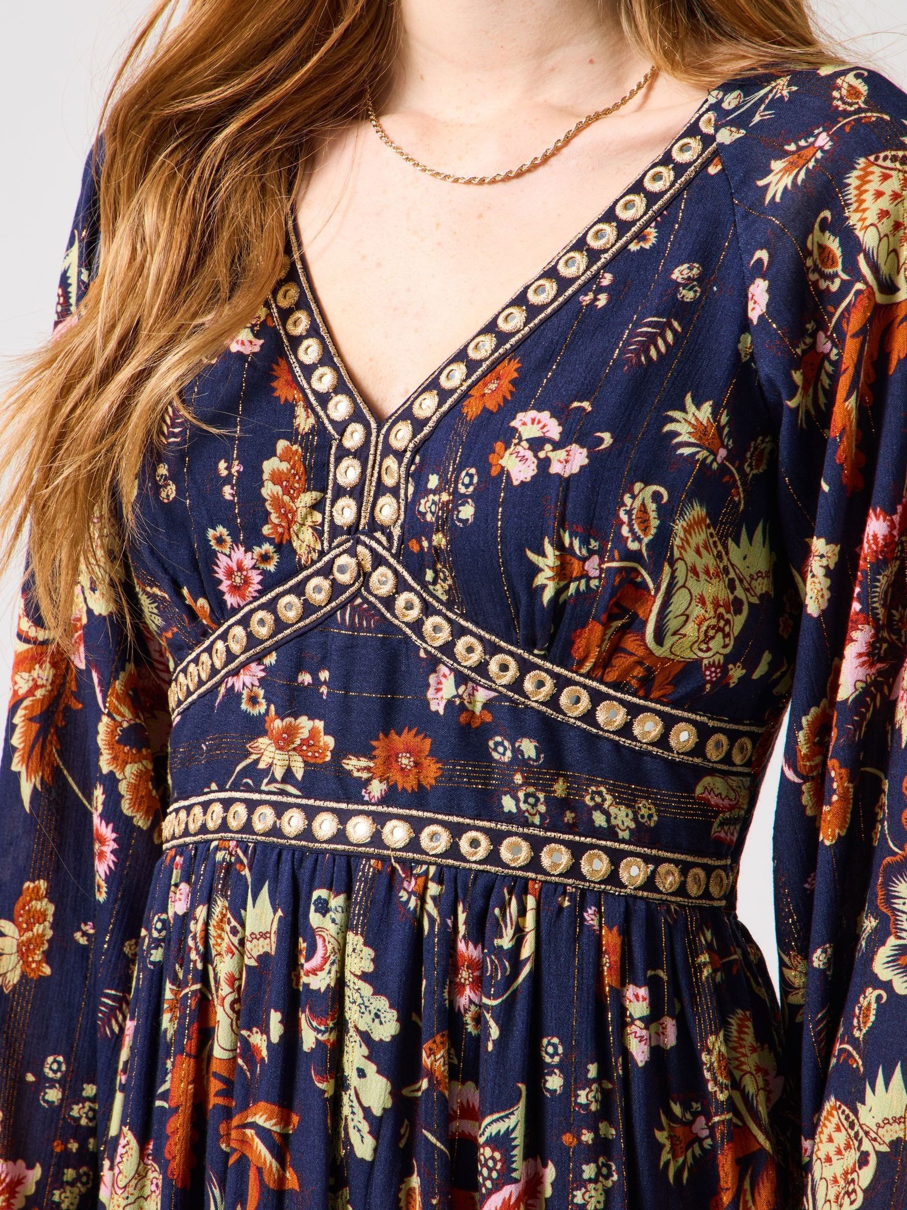 Buy Joe Browns Blue Boho Floral Maxi Dress from the Next UK online shop