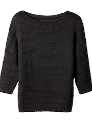 Joe Browns Black Boat Neck Knit Jumper - Image 5 of 5