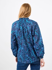 Joe Browns Blue Boho Paisley Top - Image 4 of 7