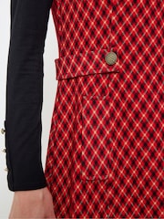 Joe Browns Red Mini Length Pinafore Dress - Image 6 of 7