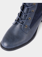 Joe Browns Leopard Print Lace Up Riding Boots - Imagem 5 de 6