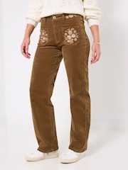 Joe Browns Brown Cord Trousers - Image 1 of 5
