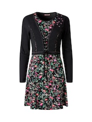 Joe Browns Black Mock Cardigan Tunic Top - Image 5 of 5