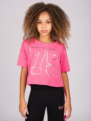 Pineapple Pink Girls 79 Logo T-Shirt - Image 1 of 5