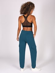 Pineapple Blue Womens Cargo Joggers - Image 5 of 5