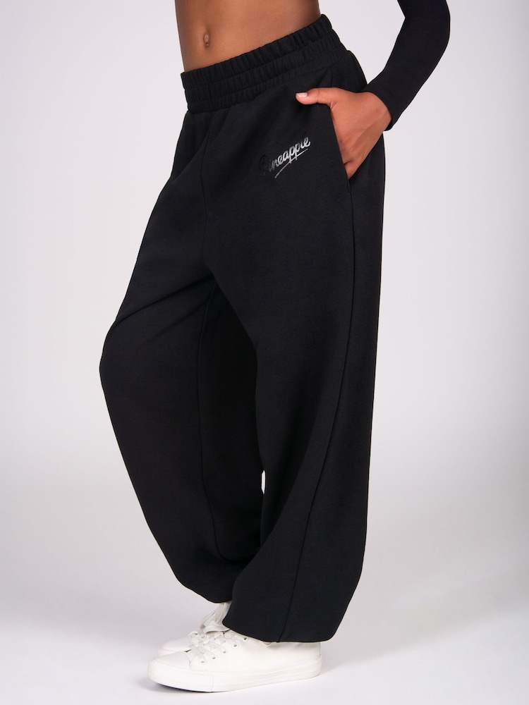Pineapple Black Balloon Joggers - Image 1 of 7 Pineapple Black Balloon Joggers - Image 1 of 7