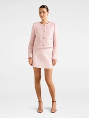 Forever New Pink Lisa Boucle Mini Skirt - Image 5 of 5