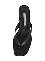 Steve Madden Black Tracie Heeled Sandals - Image 6 of 6