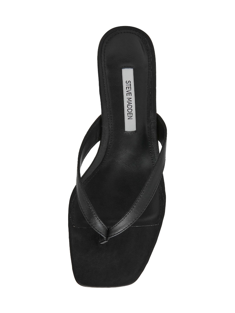 Steve Madden Black Tracie Heeled Sandals - Image 6 of 6