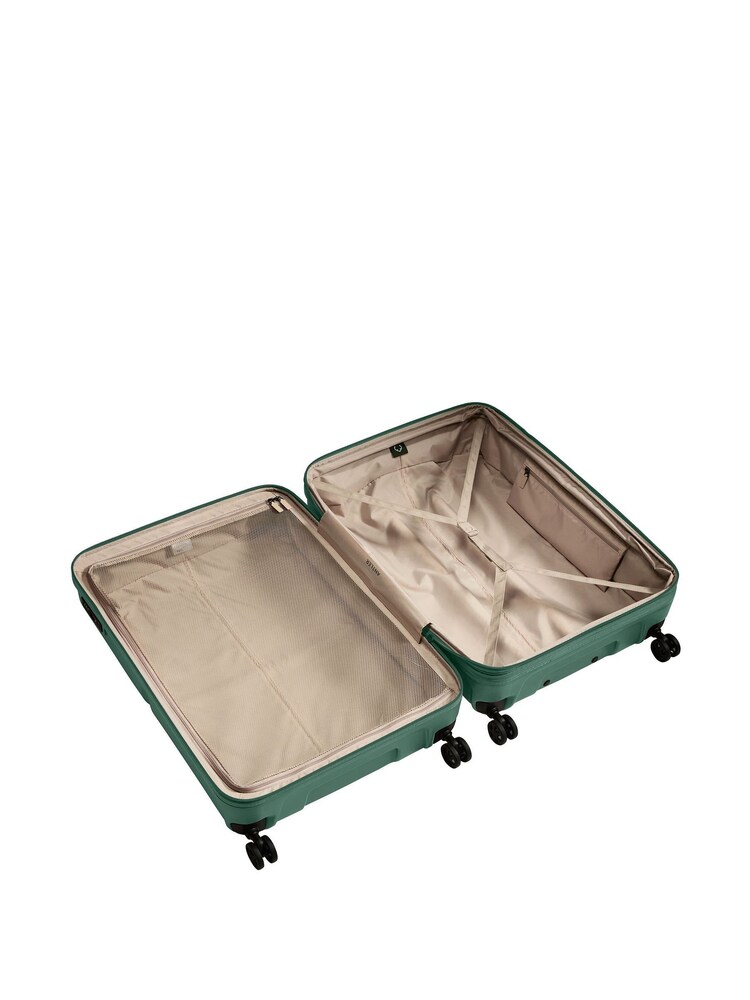 Antler Single Green Stripe Exp Hc Spin Luggage - Image 5 of 5 Antler Single Green Stripe Exp Hc Spin Luggage - Image 5 of 5