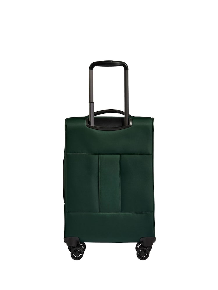 Antler Green Soft Stripe Luggage - Image 2 of 4 Antler Green Soft Stripe Luggage - Image 2 of 4