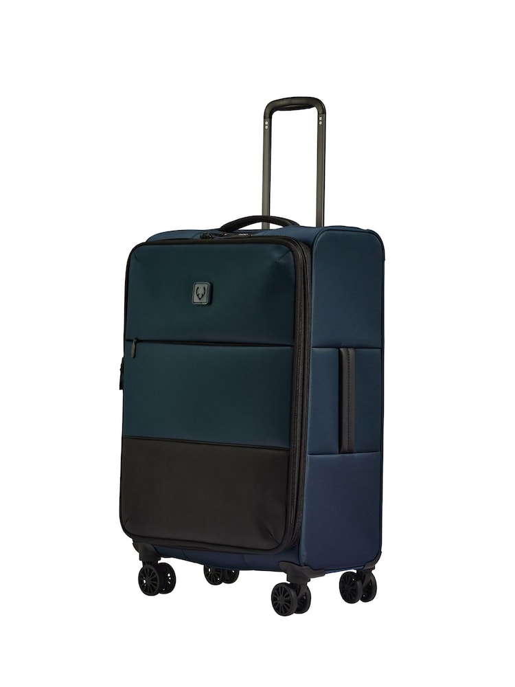Antler Blue Soft Stripe Luggage - Image 2 of 5
