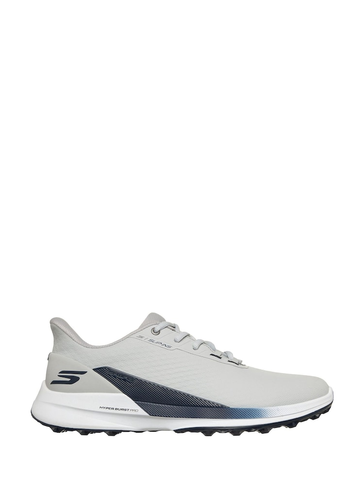 Skechers Grey Standard Fit Pure Slip In Trainers - Image 1 of 3