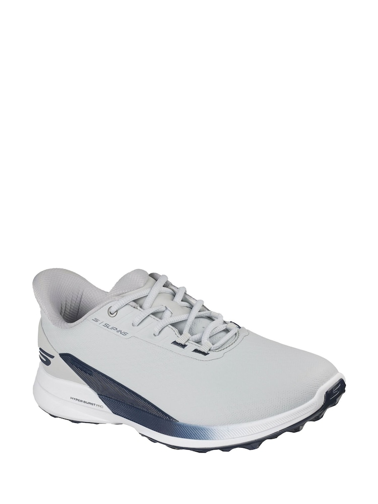 Skechers Grey Standard Fit Pure Slip In Trainers - Image 2 of 3