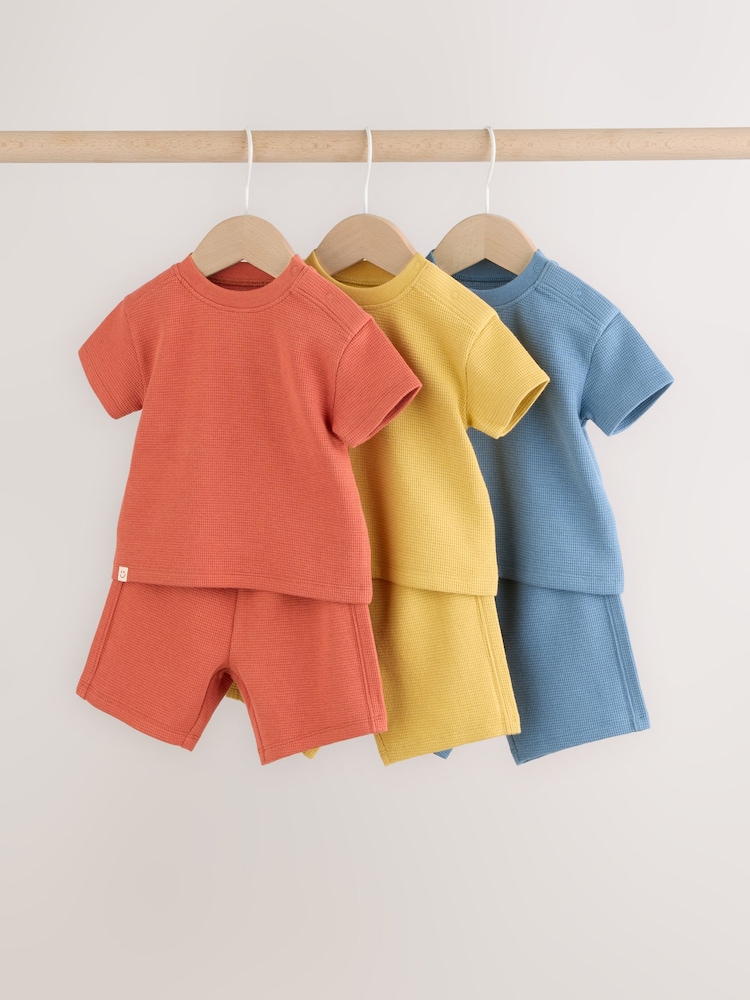 Orange/Blue/Yellow Tops and Shorts 6 Piece Baby Set (0mths-2yrs) - Image 1 of 14 Orange/Blue/Yellow Tops and Shorts 6 Piece Baby Set (0mths-2yrs) - Image 1 of 14