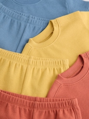 Orange/Blue/Yellow Tops and Shorts 6 Piece Baby Set (0mths-2yrs) - Image 12 of 14