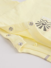 Mono/Fluro Yellow Palms - Tops and Shorts Baby Set 6 Piece (0mths-3yrs) - Imaginea 15 din 16
