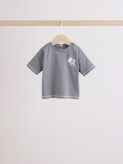 Mono/Fluro Yellow Palms - Tops and Shorts Baby Set 6 Piece (0mths-3yrs) - Imaginea 4 din 16