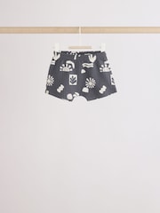 Mono/Fluro Yellow Palms - Tops and Shorts Baby Set 6 Piece (0mths-3yrs) - Imaginea 6 din 16