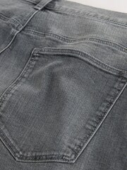 Gris - Coupe ajustée  - Jean Shorts extensibles - Image 5 de 5