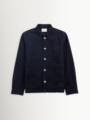 Folk Black Chunky Ripstop Assembly Jacket - Image 6 of 10