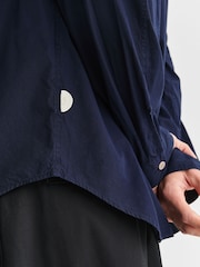 Folk Blue Curve Pocket Long Sleeve Shirt - Image 6 of 11