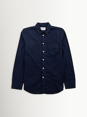 Folk Blue Curve Pocket Long Sleeve Shirt - Image 7 of 11