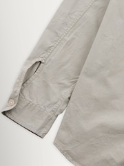 Folk Brown Curve Pocket Long Sleeve Shirt - Image 11 of 11