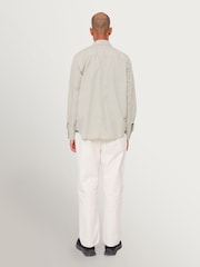 Folk Brown Curve Pocket Long Sleeve Shirt - Image 3 of 11