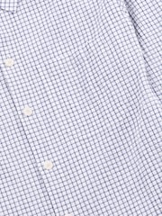 Folk Blue Mini Check Easy Fit Shirt - Image 11 of 12