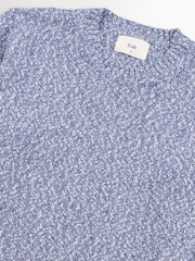 Folk Blue Chain Crew Jumper - Image 3 of 5