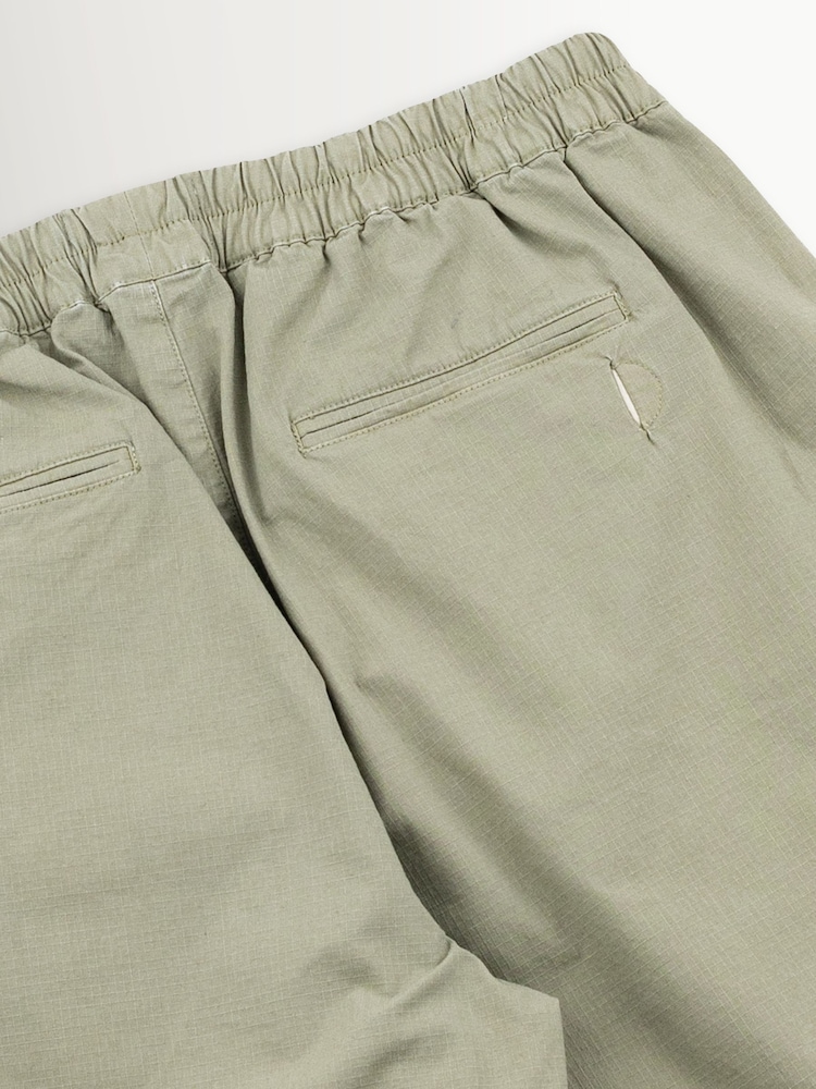 Folk Green Ripstop Relaxed Assembly Shorts - Image 11 of 11