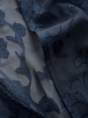 Marineblau/blau - Devore Short Sleeve Cover-Up - Bild 7 von 9