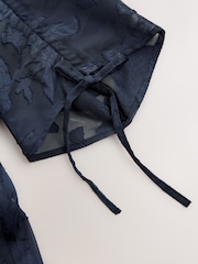 Marineblau/blau - Devore Short Sleeve Cover-Up - Bild 9 von 9