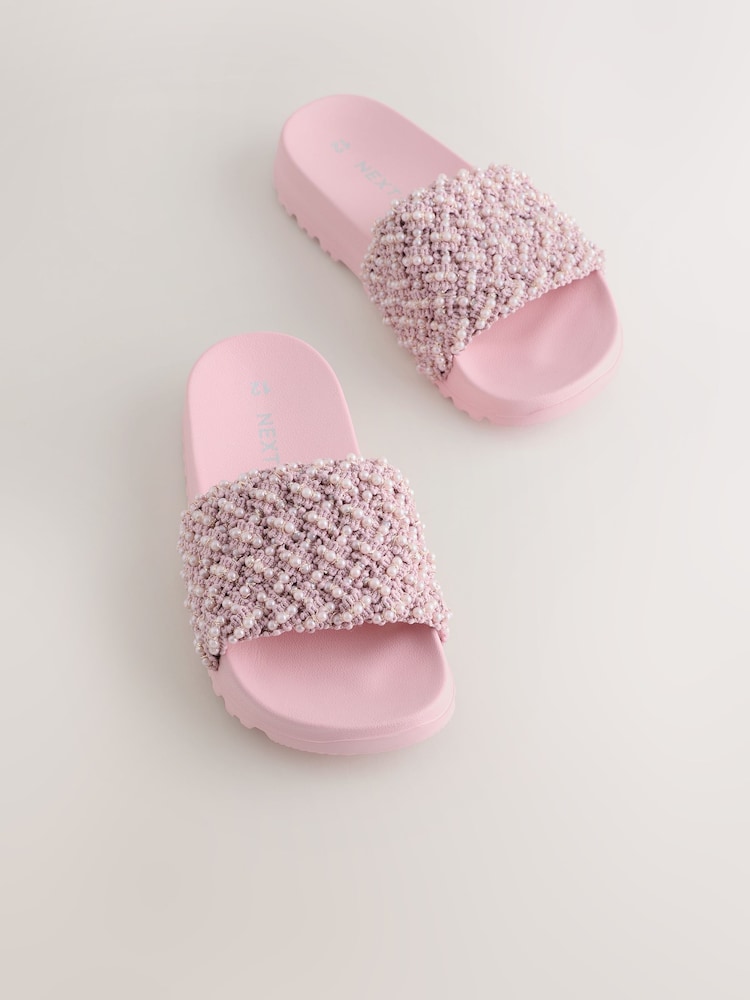 Pink Pearl Look Sliders - Image 1 of 5