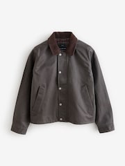 Abercrombie & Fitch Green Long Sleeved Zip Barn Jacket - Image 1 of 1