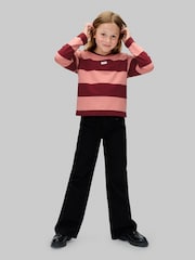 Calvin Klein Red Long Sleeve Striped T-Shirt - Image 2 of 6