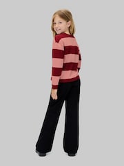 Calvin Klein Red Long Sleeve Striped T-Shirt - Image 3 of 6