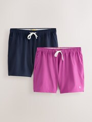 Bleu marine/rose - Short de bain Motionflex 5 pouce 2 paquet - Image 1 de 6