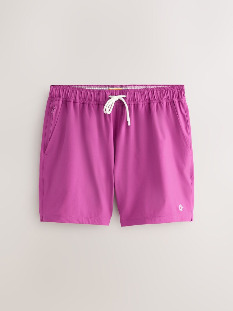 Bleu marine/rose - Short de bain Motionflex 5 pouce 2 paquet - Image 2 de 6