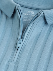 Blue Polo Top and Shorts Baby Set (0mths-2yrs) - Image 10 of 11