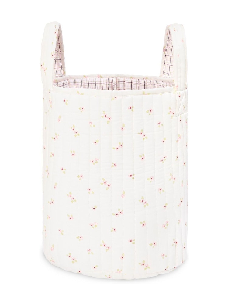 Avery Row Anemone Large Quilted Storage Basket - Image 5 of 5 Avery Row Anemone Large Quilted Storage Basket - Image 5 of 5