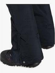 Roxy Black Waterproof Thermal Backyard Highwaisted Ski Snow Trousers - Image 6 of 8
