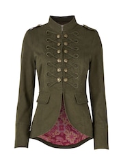 Joe Browns Green Utility Military Jacket - Image 7 of 7