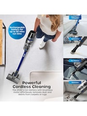 Swan Blue Dust Master 29.6V Cordless Stick Vacuum - Image 3 of 6