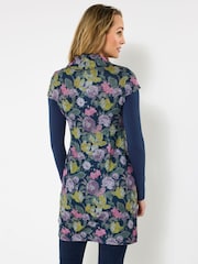 Joe Browns Blue Stretch Jacquard Layered Tunic - Image 2 of 5